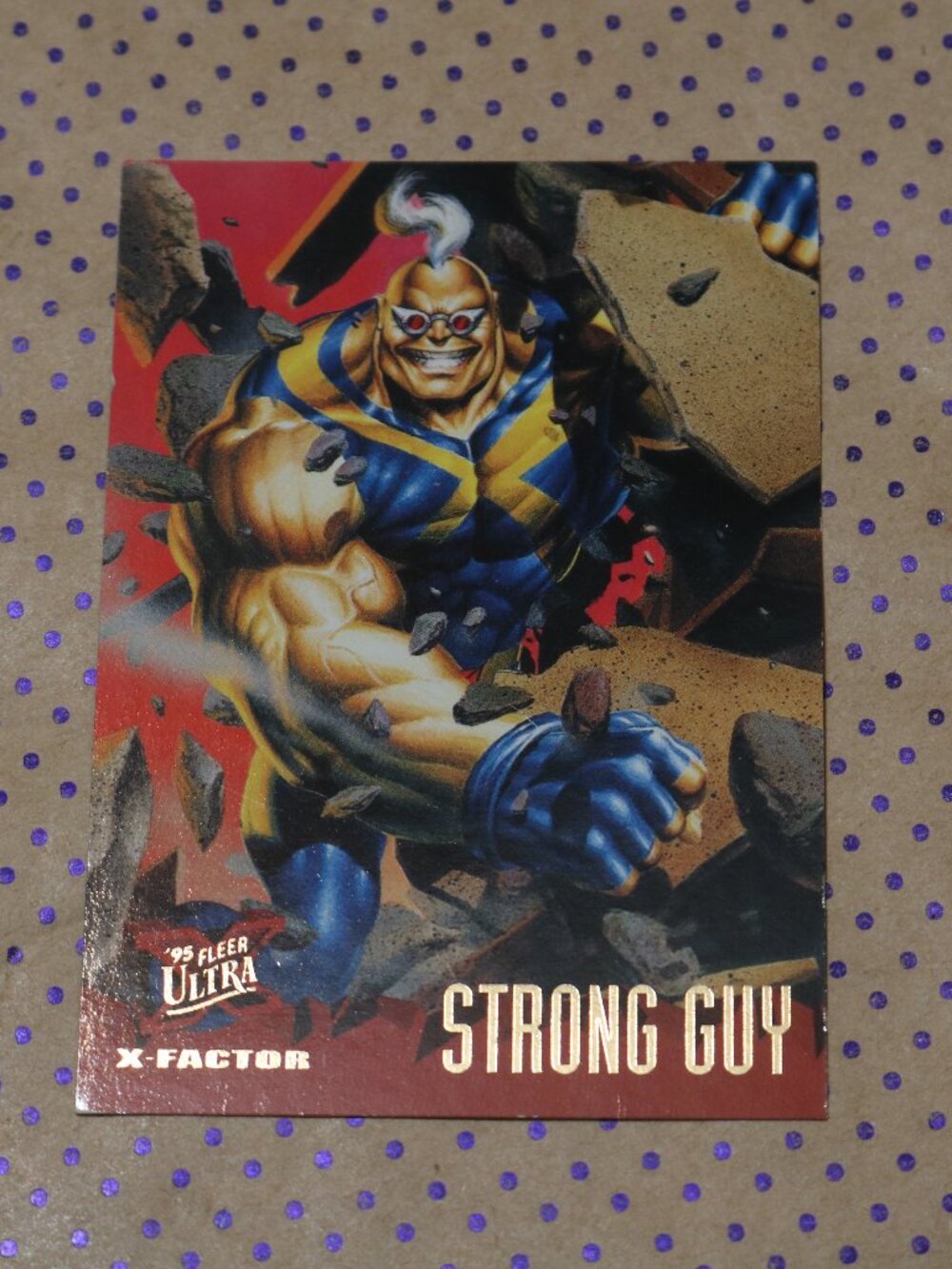 Strong Guy #111 Marvel Card (1994)